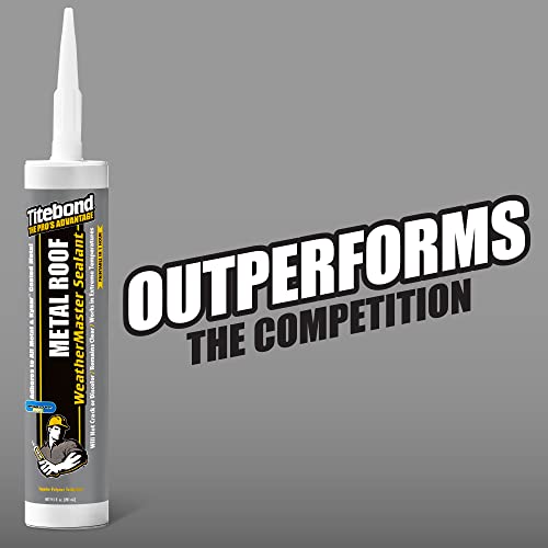 Titebond 10OZ White Metal SEALANT - Image 2