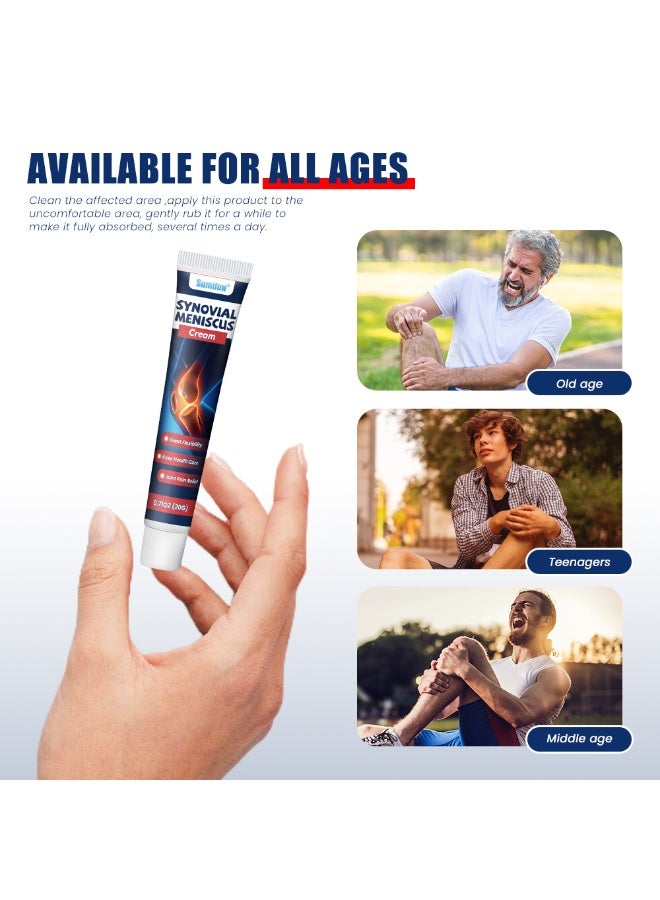 سوميفون كريم الغضروف الزليلي للعناية بصحة الركبة وتخفيف آلام المفاصل - Image 3