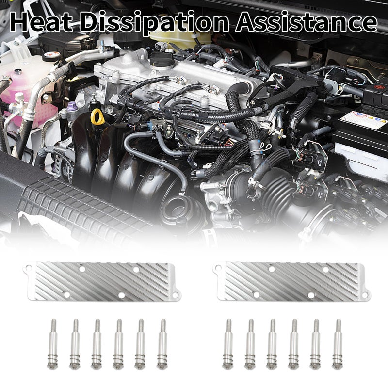 Conversion Coil Pack Hold Down Bracket Kits Aluminium Alloy Coil Pack Fixing Bracket Replacement for Audi B5 S4 RS4 C5 A6 2.7 V6 2.7T - Image 2