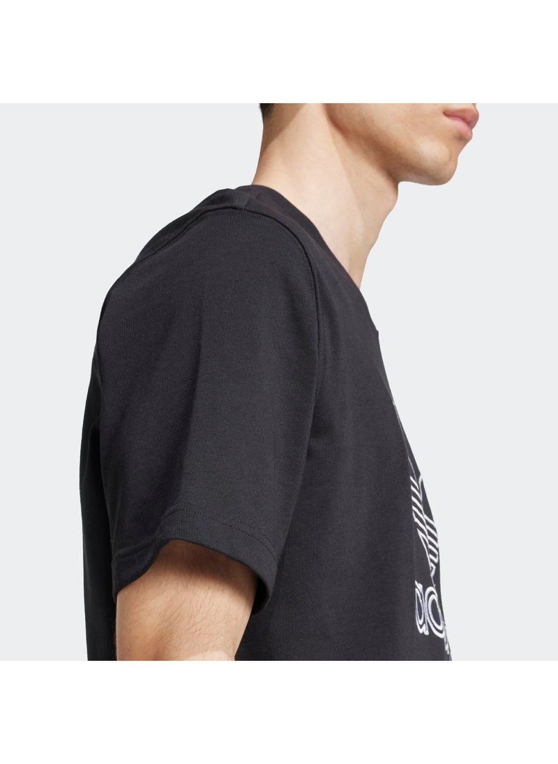 اديداس اوريجينالز تيشيرت اديكولور بخطوط تريفويل - Image 3