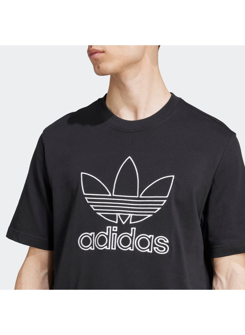 اديداس اوريجينالز تيشيرت اديكولور بخطوط تريفويل - Image 4