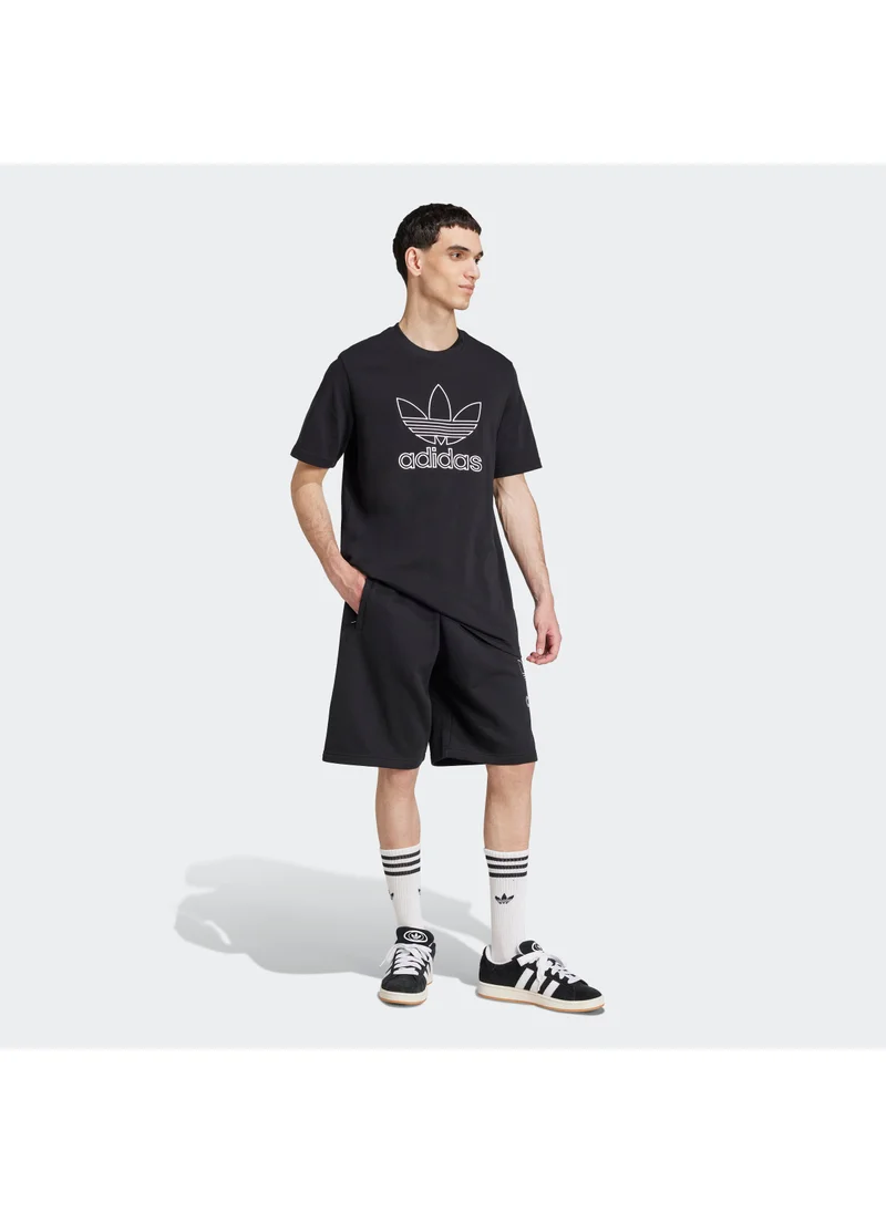 اديداس اوريجينالز Adicolor Outline Trefoil T-Shirt
