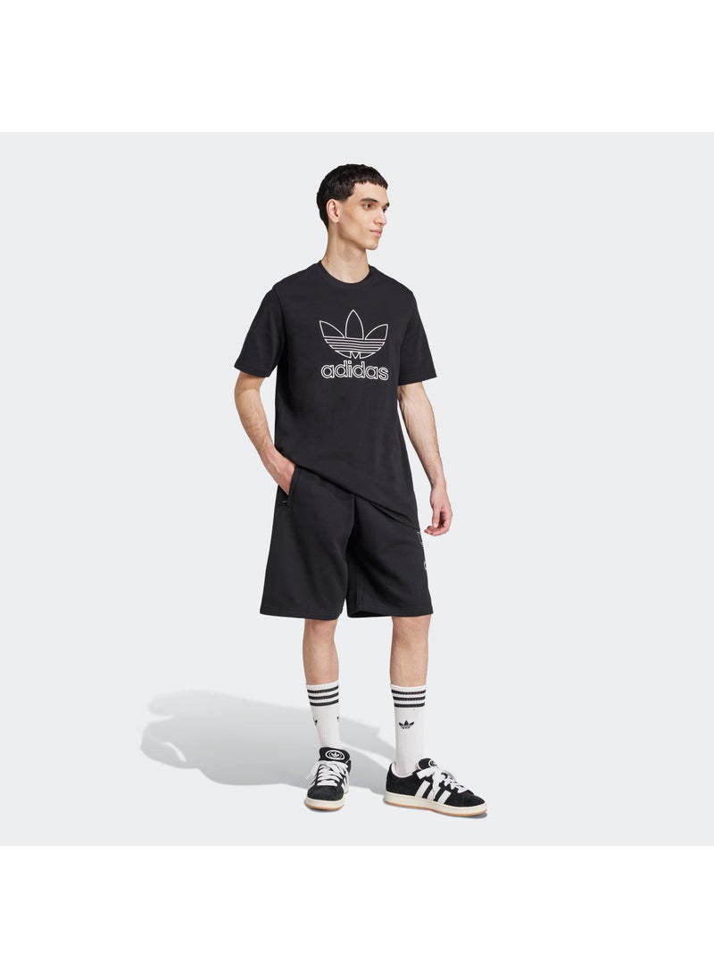 اديداس اوريجينالز تيشيرت اديكولور بخطوط تريفويل - Image 5