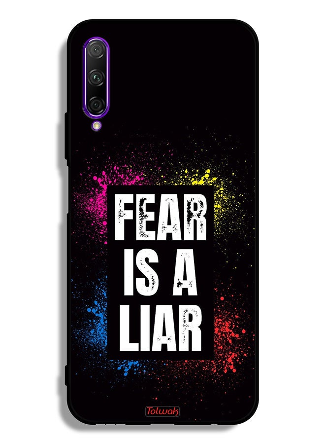 Tolwak Huawei Y9s Protective Case Cover Fear Is A Liar - Image 2