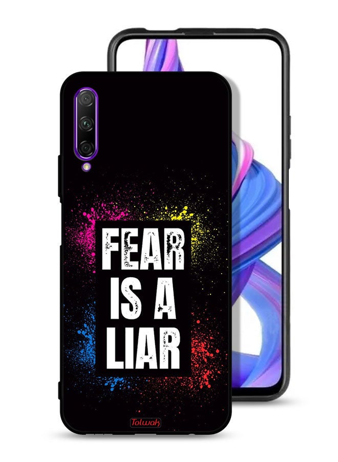 Tolwak Huawei Y9s Protective Case Cover Fear Is A Liar - Image 1