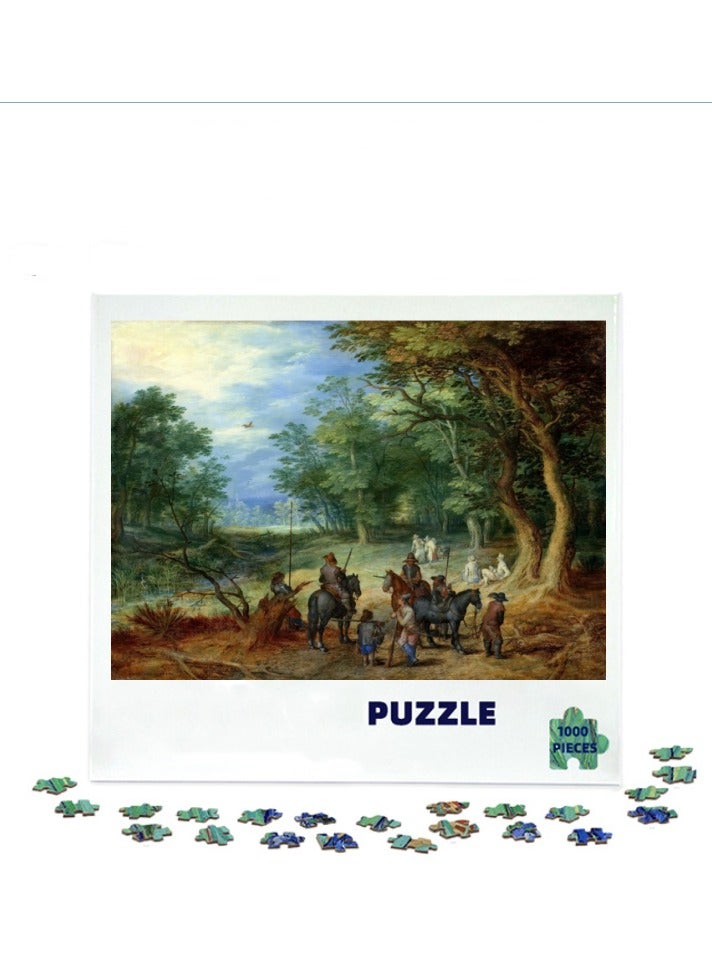 Anna 1000-Piece Scenic Puzzle for Relaxing Home Decor - Image 1