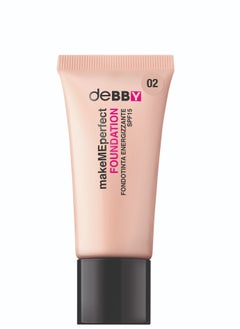 Debby DY makeMEperfect Foundation - SPF 15 N.02 Nude 