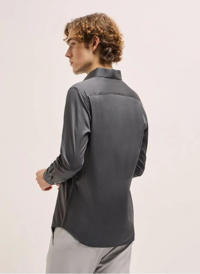 THE BEAR HOUSE Men's Shirt for Casual and Formal Wear | Classic Button-Down Style for Office, Daily Use, Travel, Events & All-Season Outfits | Versatile & Stylish Wardrobe Essential for Every Occasion