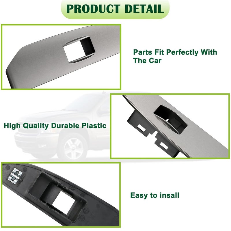 omoZone Window Switch Bezel Cover for Chevy and GMC Vehicles - Image 4