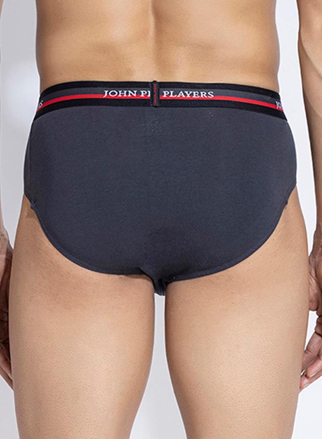 John Players Pack of 2 - Solid Briefs with Elastic Waistband - Image 5