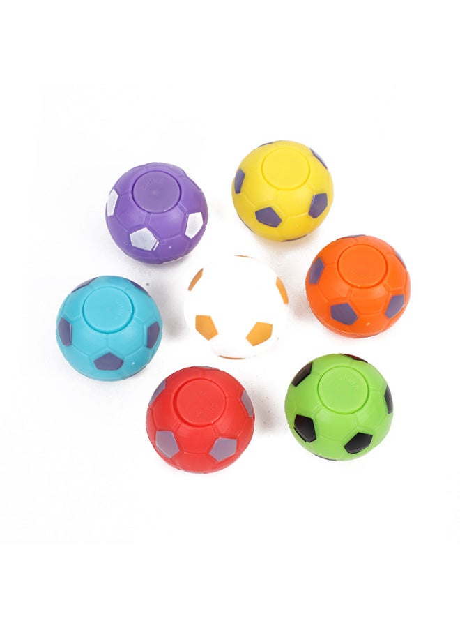 Football Finger Spinning Top Mini Fingertip Decompression Vent Mood Kidsren's Educational Fingertip Vent Top Wholesale-Color:Gyro Football 3.5 - Image 5