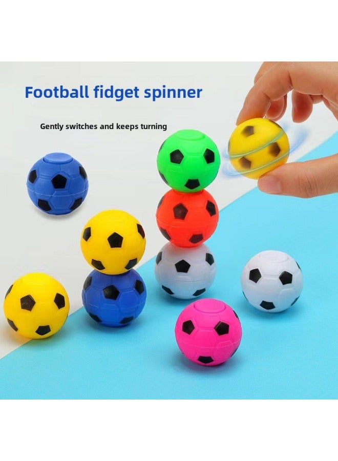 Football Finger Spinning Top Mini Fingertip Decompression Vent Mood Kidsren's Educational Fingertip Vent Top Wholesale-Color:Gyro Football 3.5 - Image 2