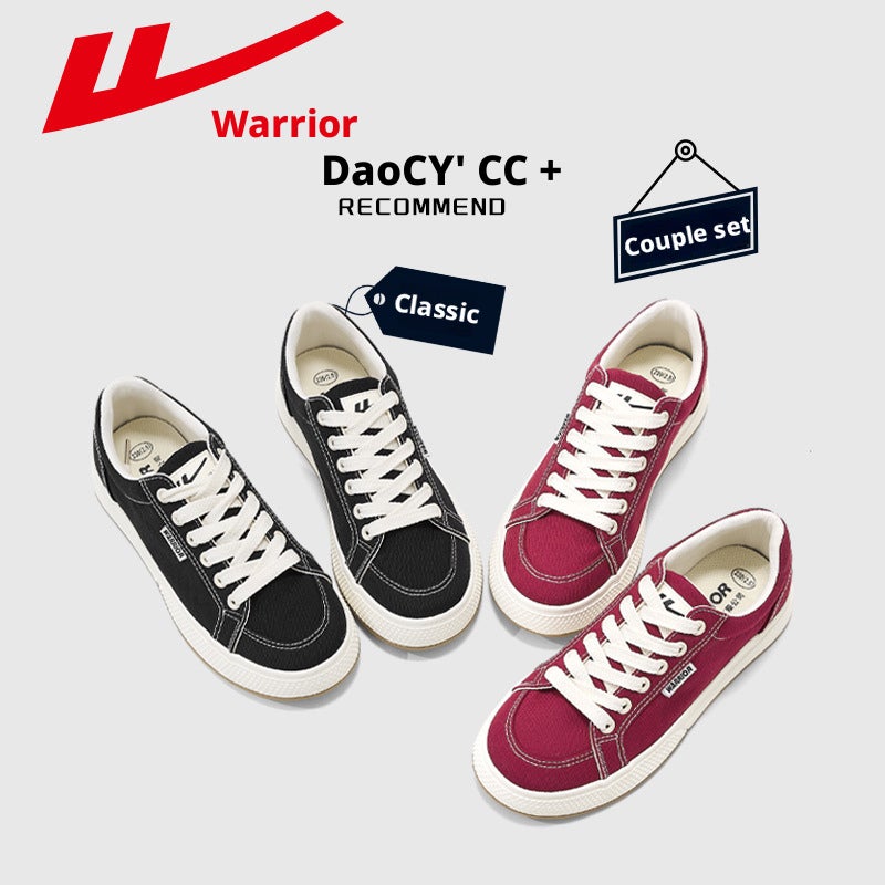 Warrior Men's Canvas Low Top Casual Sneakers - Image 2