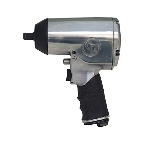 Chicago Pneumatic مفتاح صدمات هوائي شيكاغو بنوماتيك CP749 (1/2 بوصة)، مسدس صدمات أداة إصلاح وتجميع صناعية، مقبض مسدس، مطرقة مزدوجة، أقصى عزم دوران 610 قدم. رطل/827 نيوتن متر 6400 دورة في الدقيقة - Image 2