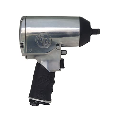 Chicago Pneumatic مفتاح صدمات هوائي شيكاغو بنوماتيك CP749 (1/2 بوصة)، مسدس صدمات أداة إصلاح وتجميع صناعية، مقبض مسدس، مطرقة مزدوجة، أقصى عزم دوران 610 قدم. رطل/827 نيوتن متر 6400 دورة في الدقيقة - Image 3