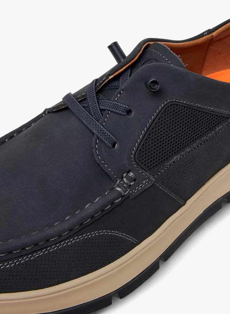 Le Confort BLUE Men Slip-On Leather Loafers for Men | Best Price UAE