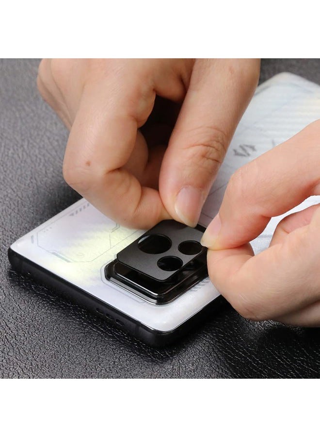 IBYWIND Screen Protector compatible with Black Shark 5 Pro 5G 6,67",Metal Camera Lens Protector,Easy to install - Image 5
