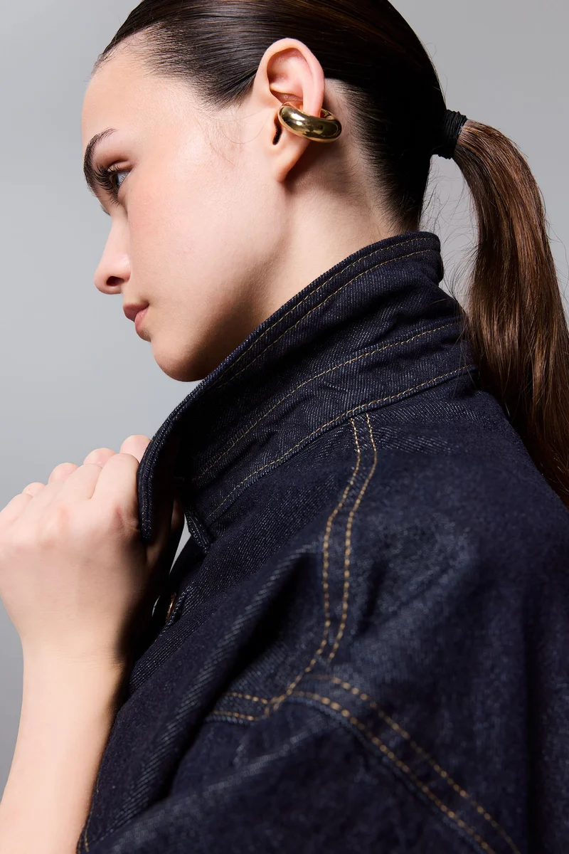 100% Cotton Oversize Denim Jacket