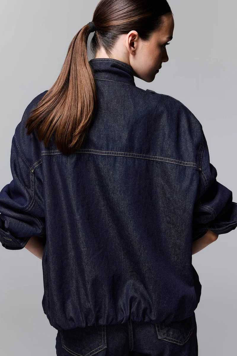 Defacto  100% Cotton Oversize Denim Jacket for Women | Best Price UAE