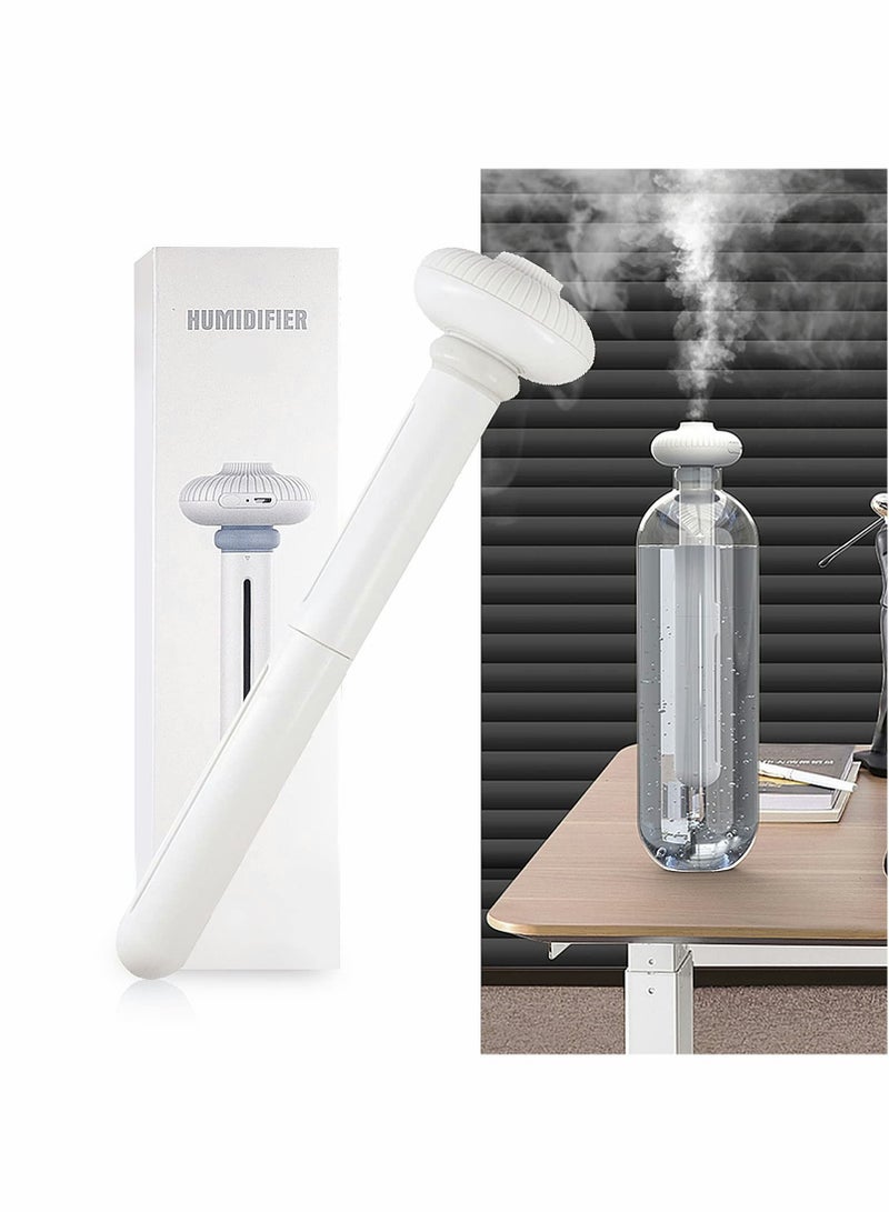 Excefore Mini Portable Humidifier for Car, Small USB Personal Humidifiers with Ultra Quiet, Auto Shut Off Tiny Travel Easy Use Humidifier for Hotel - Image 1