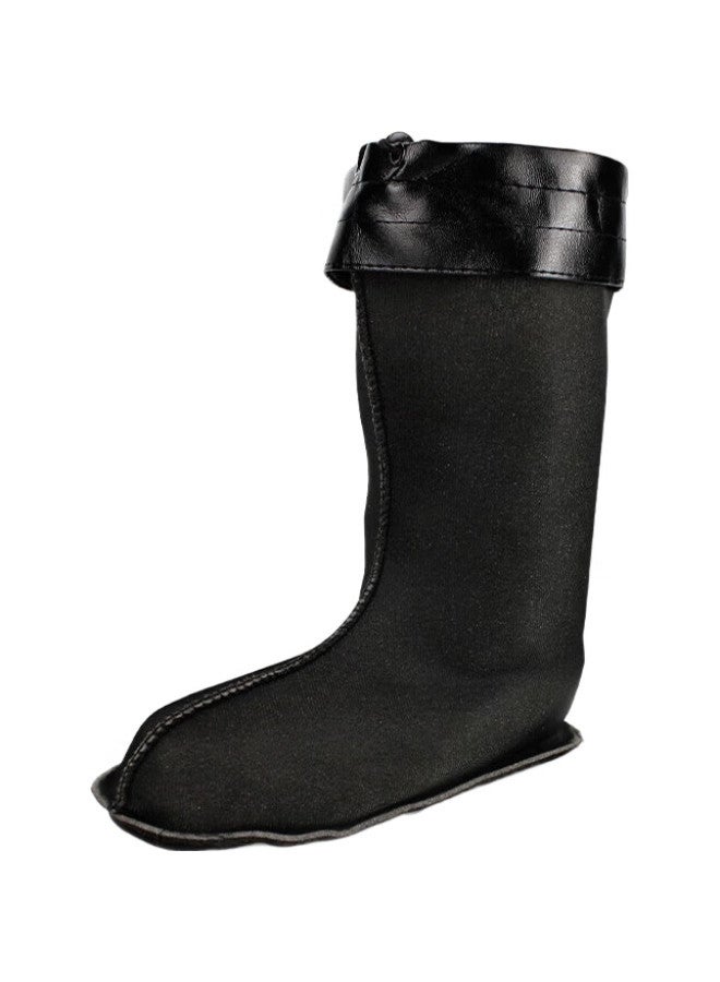 Warrior Men'S Mid-High Tube Fleece-Lined Rain Boots Inner Lining Rain Boots Fleece Cover Mid-Tube Short Fleece Cover Size 41 - Image 1