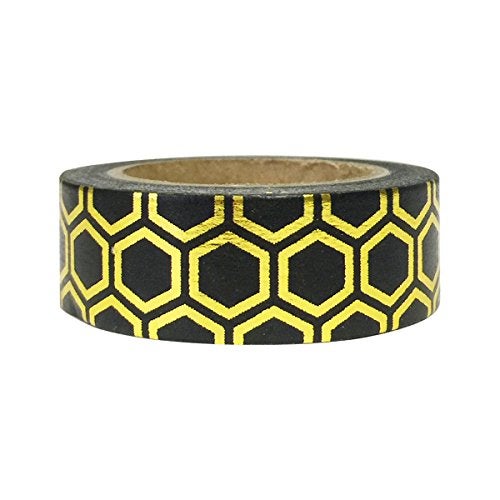 allydrew Washi Tapes Decorative Masking Tapes, Beehive - Image 1