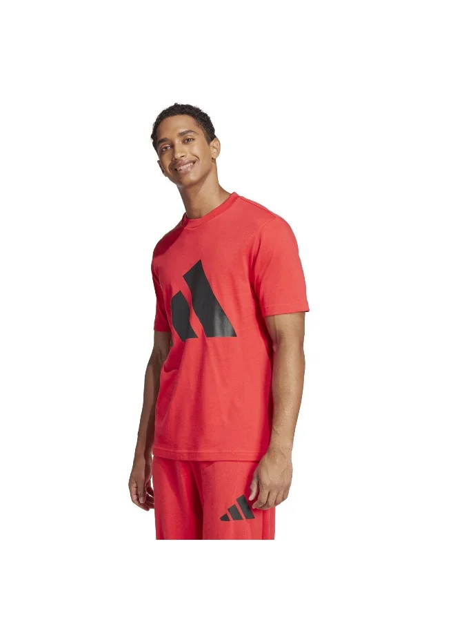 Adidas adidas essentials big logo single men graphic t-shirt