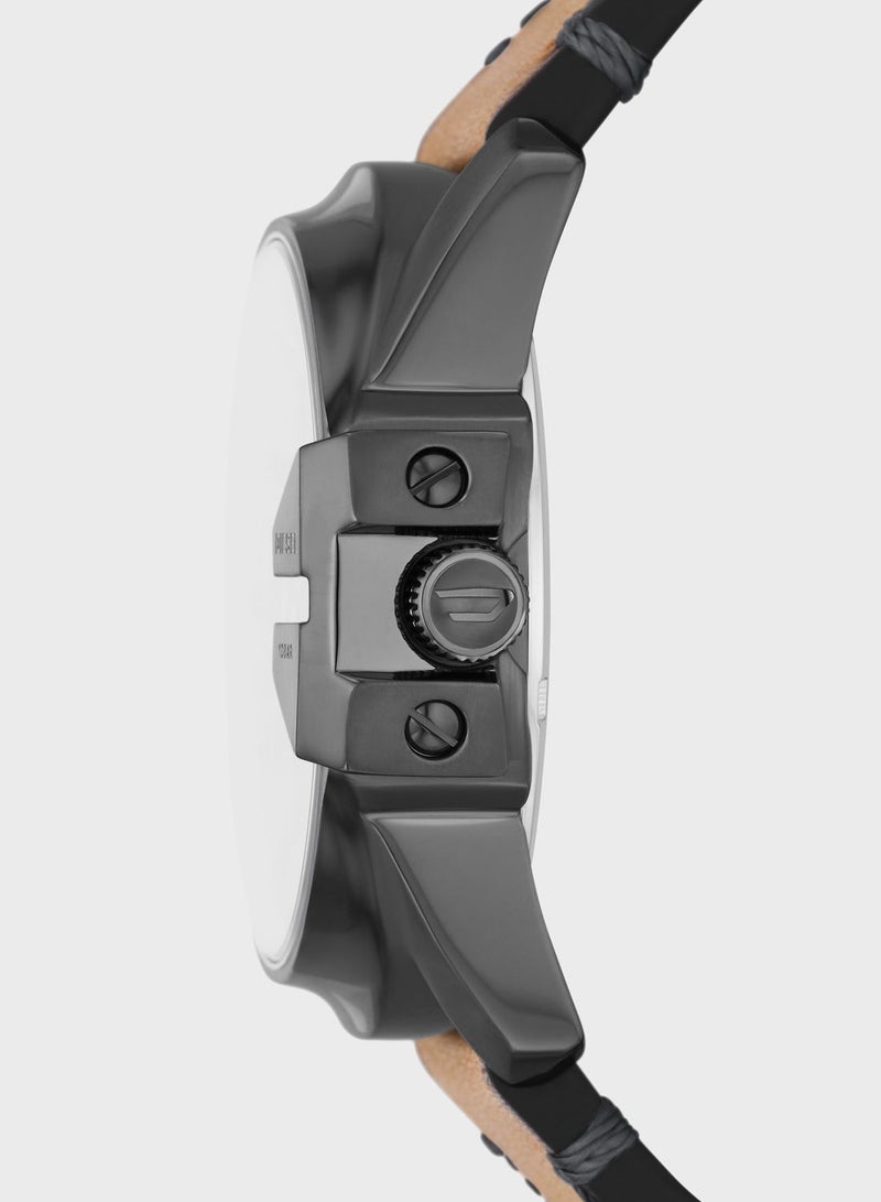 ديزل ساعة انالوج بحزام جلد اصلي - Image 2