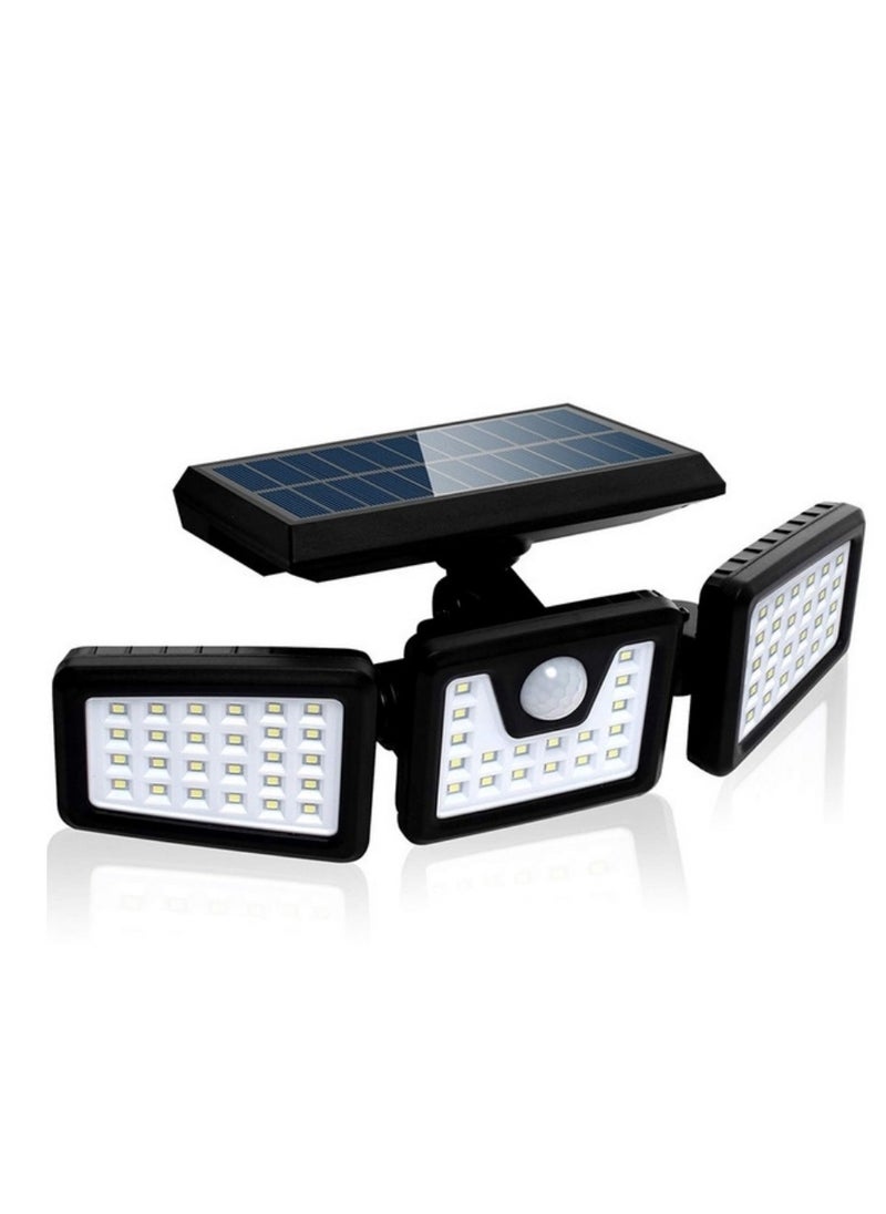 تومشاين مصباح جداري ليلية LED للشارع يعمل بالطاقة الشمسية ومزود بجهاز استشعار للحركة بالأشعة تحت الحمراء السلبية أسود 19x9.5x15.8سنتيمتر  - Image 1