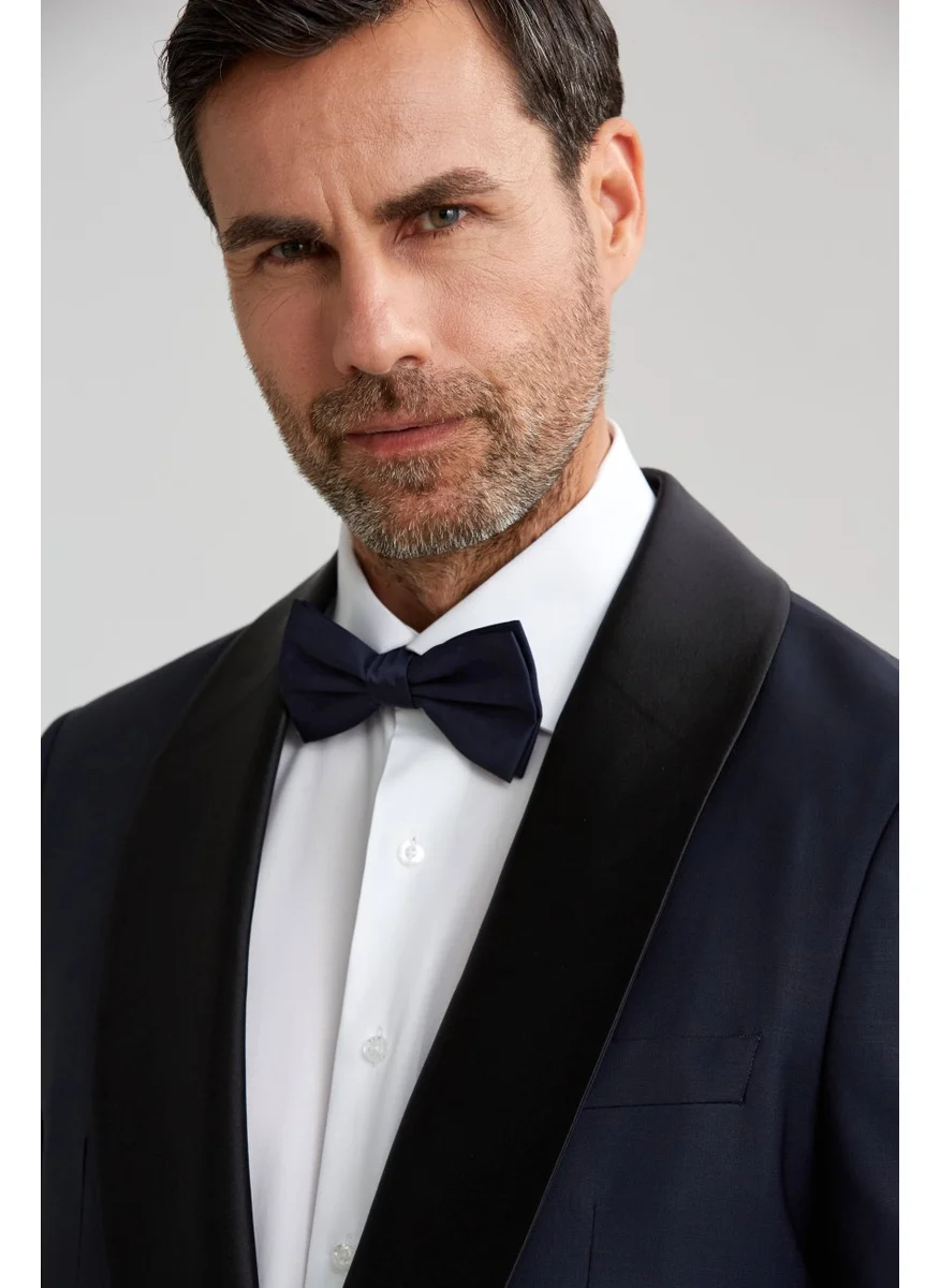 Bisse Shawl Collar Tuxedo Navy Blue SM23Y22203_D39