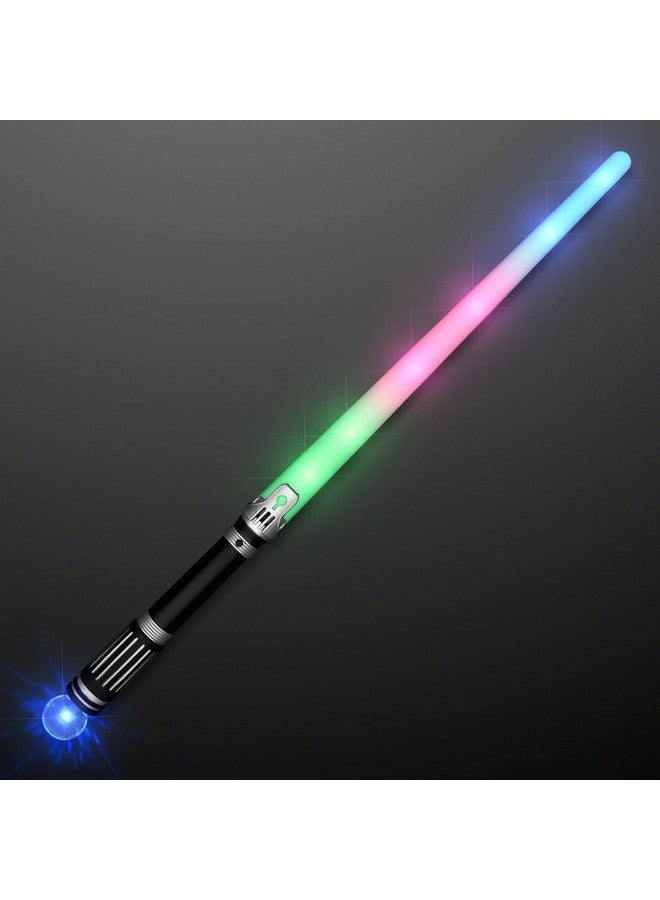 FlashingBlinkyLights سيف قصير مضيء بعصا LED مع مقبض كرة كريستالية مضيئة - Image 1