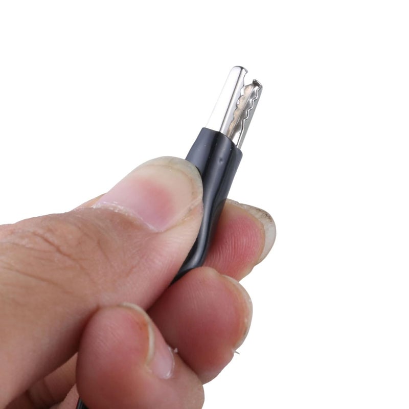 مجموعة كابل اختبار من مقبس الموز إلى ملقط التمساح للإلكترونيات وتجارب طاقة المختبر - Image 4