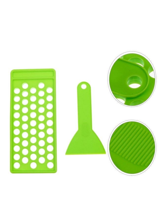 Beaupretty Lip Balm Making Kit Lip Balm Filling Tray And Spatula Set Fast And Easy To Use Just Pour Spread Instantly Fills 50 Lip Balm Containers Lip Balm Base  - Image 4