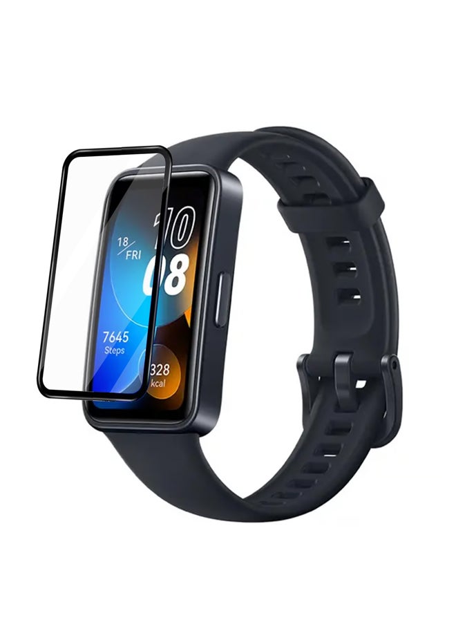 huanmate Premium Screen Protector For Huawei Band 8 Black/Clear