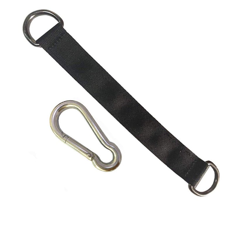 AIVOOF Tree Swing Straps 1 PCS 25cm  98inches Heavy Duty Hanging Kit with Carabiner Holds 220 lbs Perfect for Swing Seat Hammock Plank