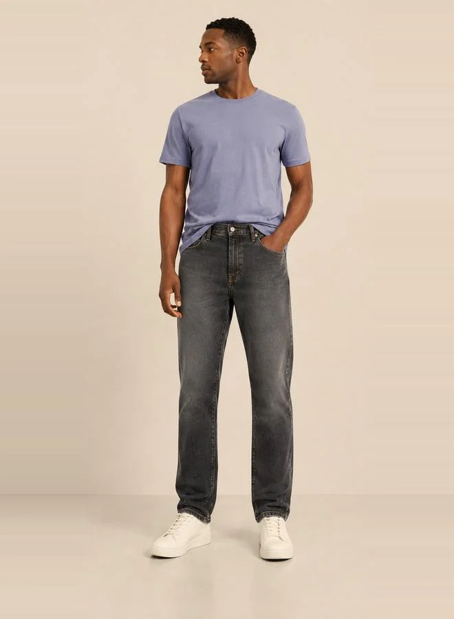 Take Two Men Straight Fit Mid Rise Jeans By Falcon