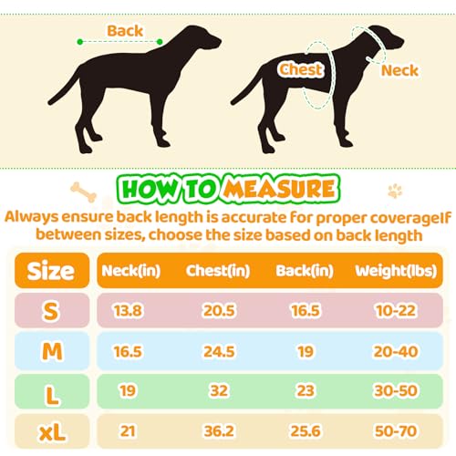 Sunnymove Dog Raincoat and Shoes for Weighing 3550lbs Spring Summer Waterproof Dogs Boots Paw Protectors Adjustable Pet Poncho with Leash Hole for Large Medium Small Dogs YellowSingle Side - Image 3