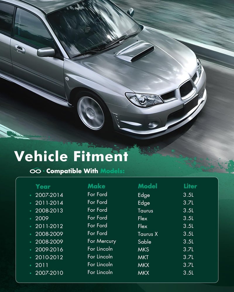 SCITOO مجموعة رادياتير ألومنيوم للمحرك لسيارات فورد إيدج 3.5L من 2007-2014 و3.7L من 2011-2014 وفورد فليكس 3.5L من 2009-2012 وفورد تورس 3.5L من 2008-2013; استبدال: 2937 - Image 3