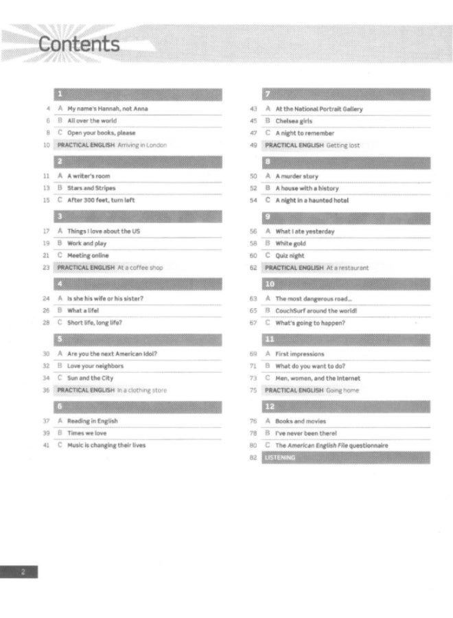 كتاب أوكسفورد American English File - كراسة التمارين - المستوى 1 (المبتدئ/Beginner) - الإصدار الثاني - Image 2