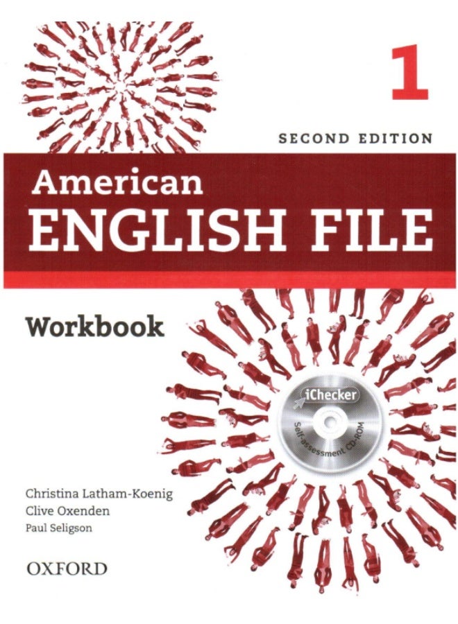 كتاب أوكسفورد American English File - كراسة التمارين - المستوى 1 (المبتدئ/Beginner) - الإصدار الثاني - Image 1