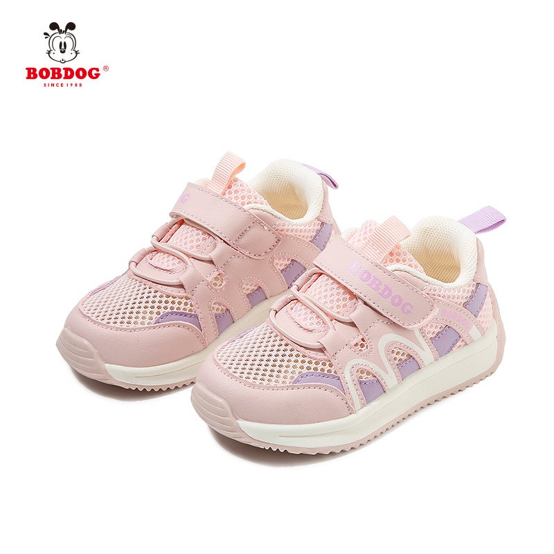 Girls' Mesh Shoes, Children'S Single Mesh Breathable Summer Sandals For Boys, Functional Sandals, Babudou Soft-Soled Toddler Shoes - Image 3
