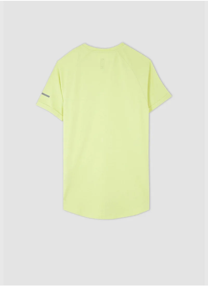 DeFacto Long Muscle Fit Short Sleeve T-Shirt