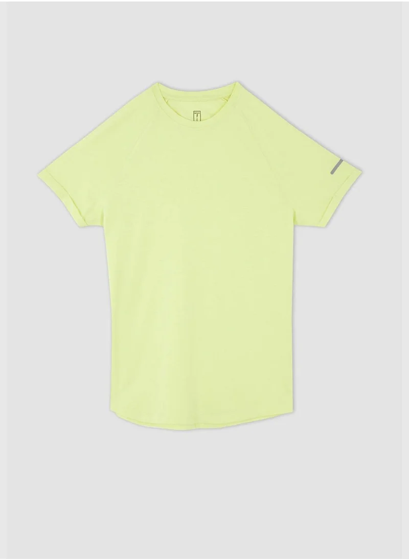 DeFacto Long Muscle Fit Short Sleeve T-Shirt