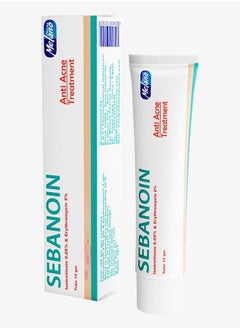 Melano Pharma Sebanoin Soap and Anti-Acne Treatment Cream Set, Cleansing Soap for Acne-Prone Skin, Eliminates Excess Oil for Clear Complexion, 100g, Treatment Cream Reduces Pimples, Blackheads, 15g.  - Image 3