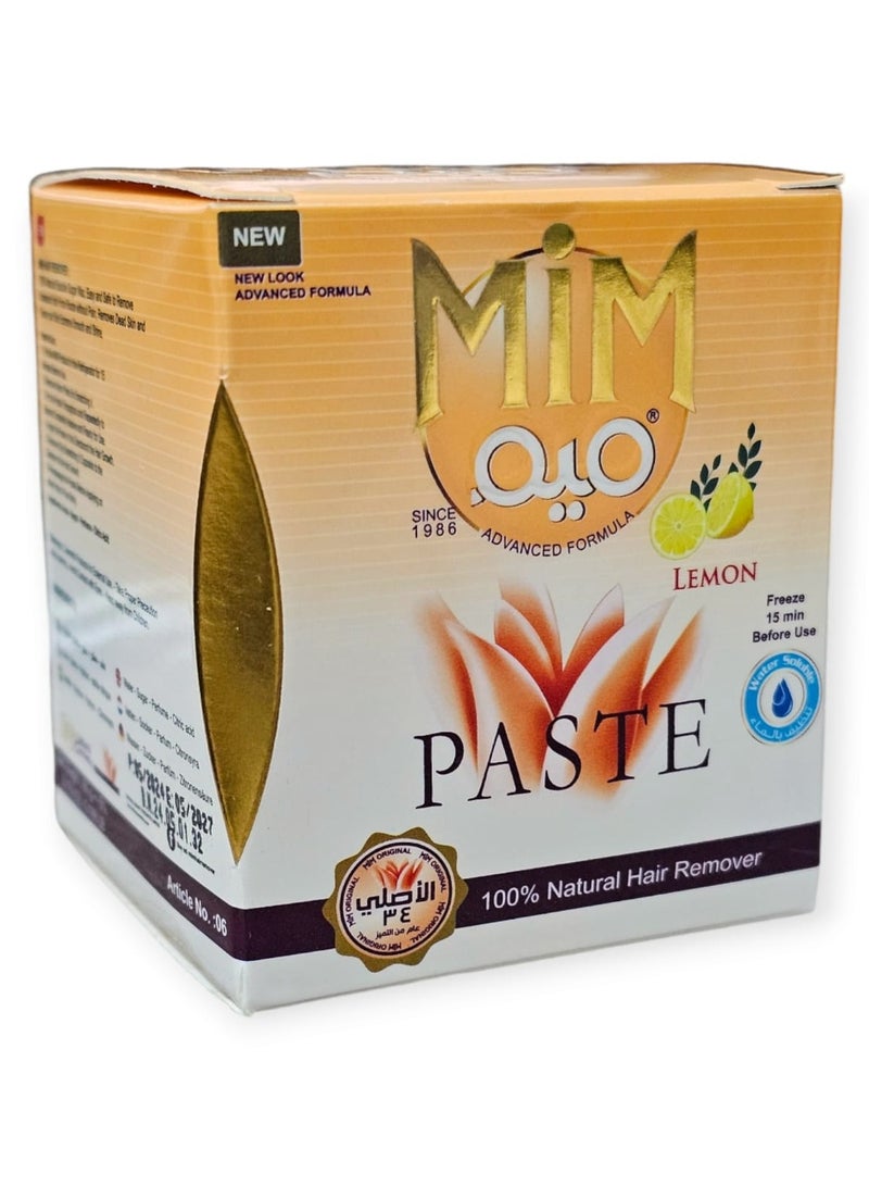 MIM Paste Natural Hair Remover With Lemon - Image 1