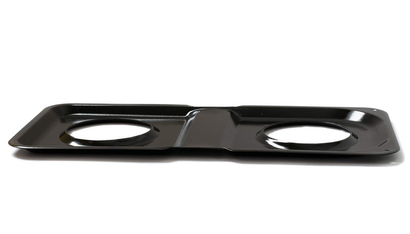Range Kleen P501 Black Porcelain Rectangular Gas Stove Drip Pan, 16.875 x 8.125-Inches - Image 5