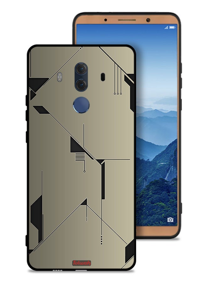Tolwak Huawei Mate 10 Pro Protective Case Cover Minimalism Abstract Digital Art - Image 1