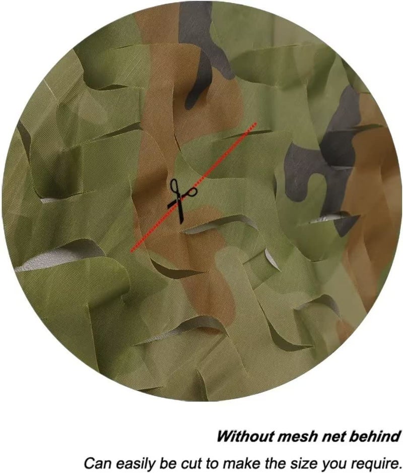 LOOGU Camo Netting, Camouflage Net Blinds Great for Sunshade Camping Shooting Hunting - Image 2