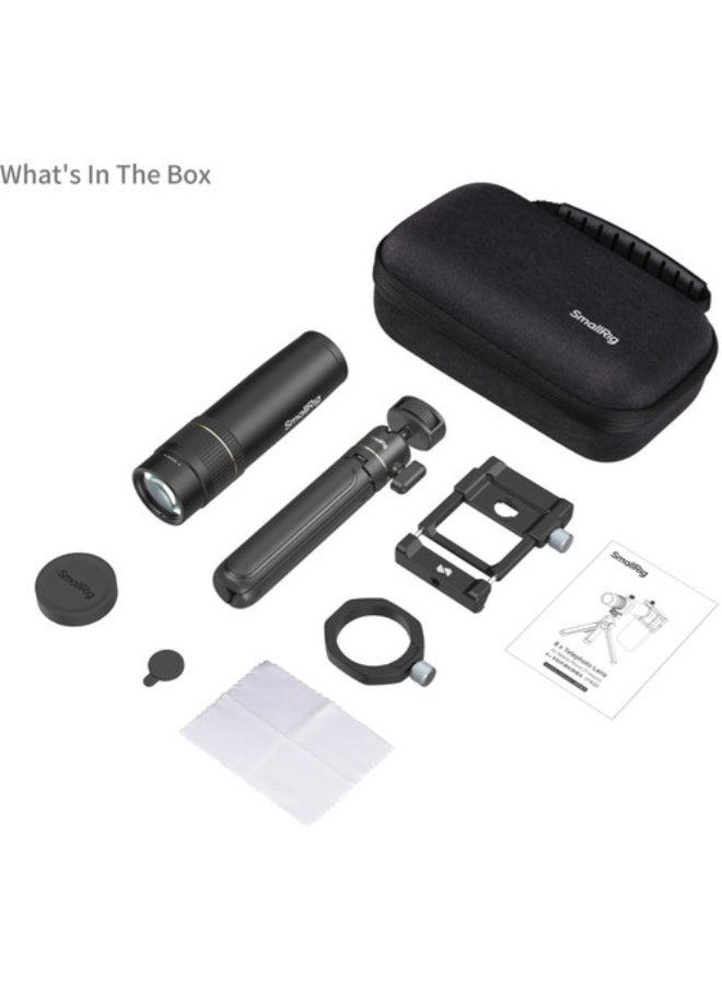 SMALLRIG SmallRig 8x Telephoto Lens for Mobile Phone (T-mount) 4737  - Image 2