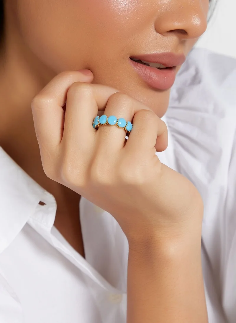 Fashionbox Lauren Round Band Ring